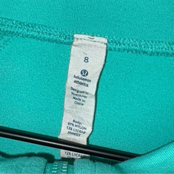Lululemon Athletica Nice Asana Jacket Bali Breeze Long Sleeve Full Zip Womens 8 - Picture 4 of 11